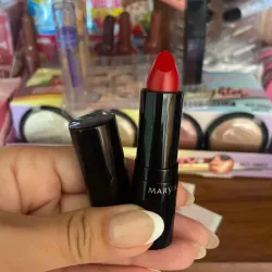 Labial mate rojo