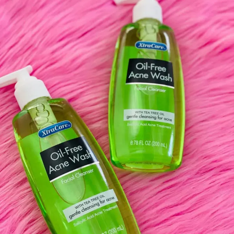 Limpiador facial anti-acné de té verde