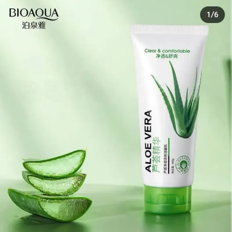 Limpiador facial de Aloe Vera 