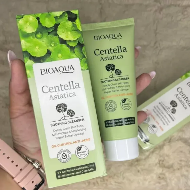 Limpiador facial de Centella asiática 