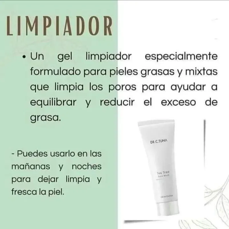 Limpiador facial Tea Tree