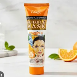 Mascarilla burbujeante de vitamina C
