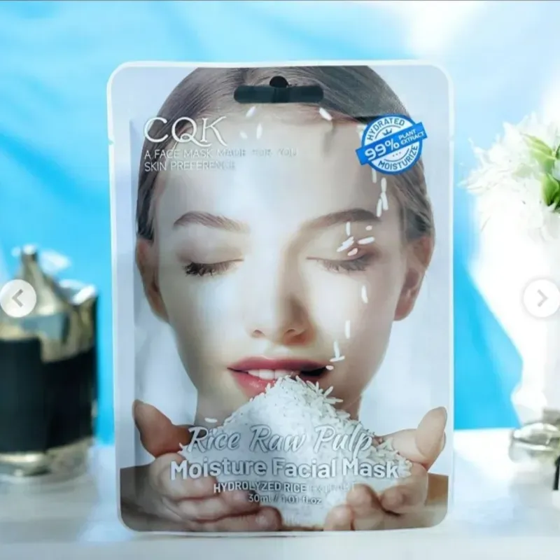 Mascarilla de velo de arroz 