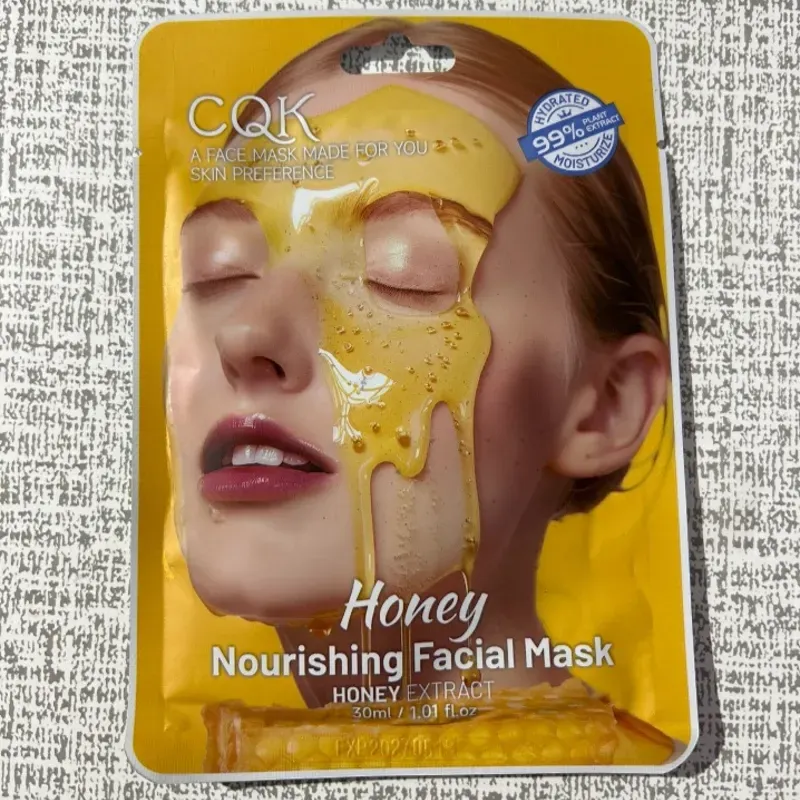 Mascarilla de velo de miel