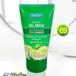 Mascarilla en gel, peel-off de PEPINO