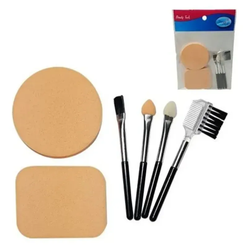 Mini-kit esponjas + brochas