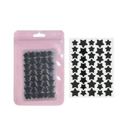 Parches anti-acné estrellitas negras