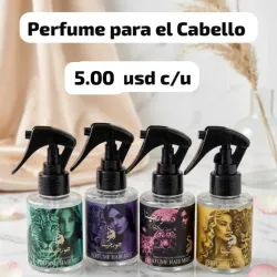 Perfume para el cabello