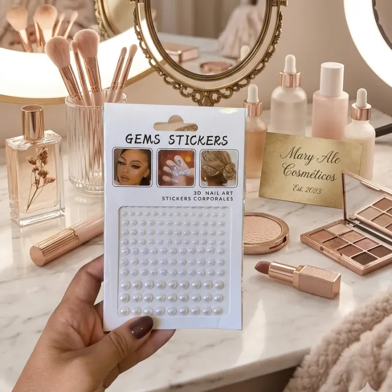 Perlitas para el rostro/cabello #1