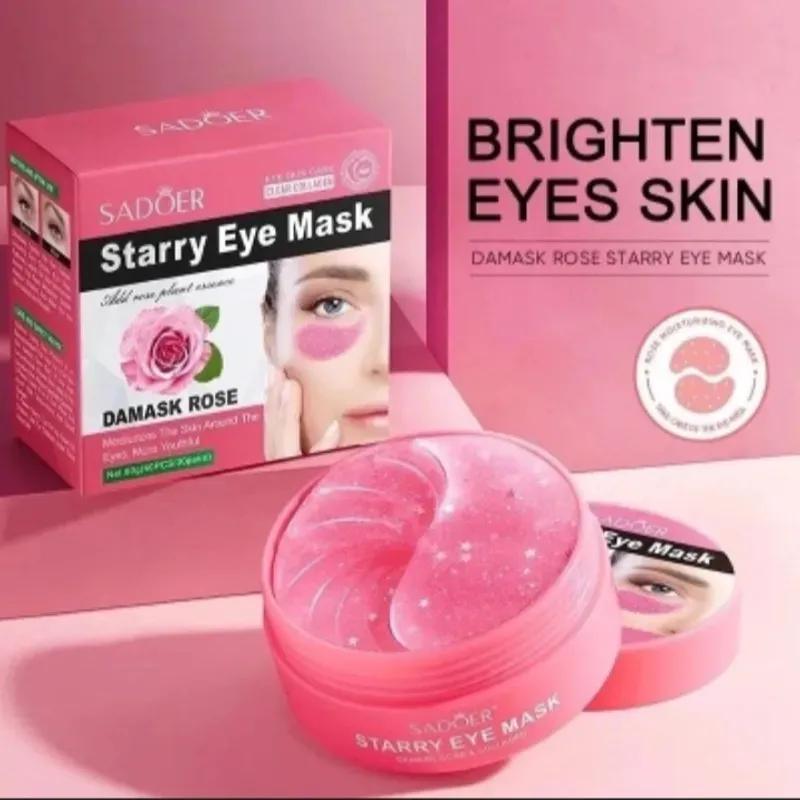 Pote 60 parches de hidrogel para los ojos