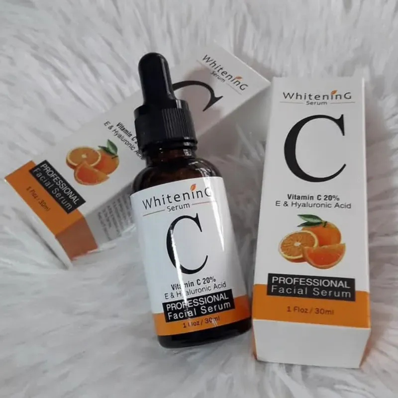 Sérum de vitamina C, E y ácido hialurónico 