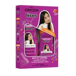 Shampoo + acondicionador para cabello LISO