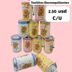 Toallitas húmedas desmaquillantes