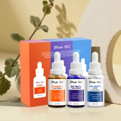 Trío de Serum en su caja
