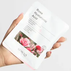 Velo facial de ácido hialurónico con esencia de rosas