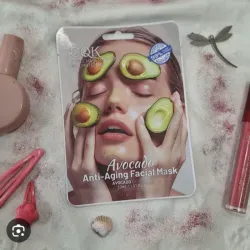 Velo facial de aguacate