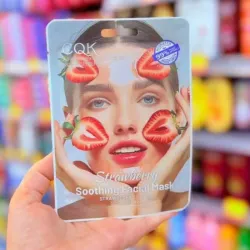 Velo facial de fresas