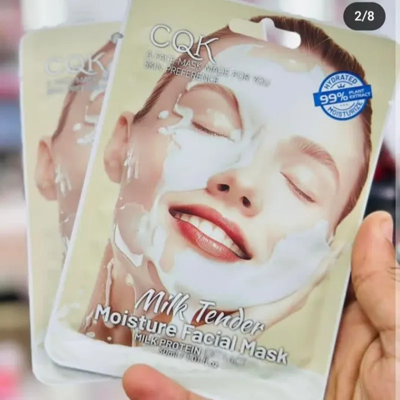 Velo facial de leche