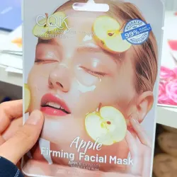 Velo facial de manzana