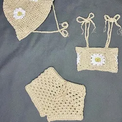 Set de margaritas para niña pequeña 