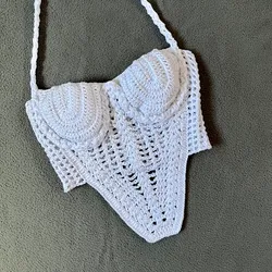 Top corset triángulo 