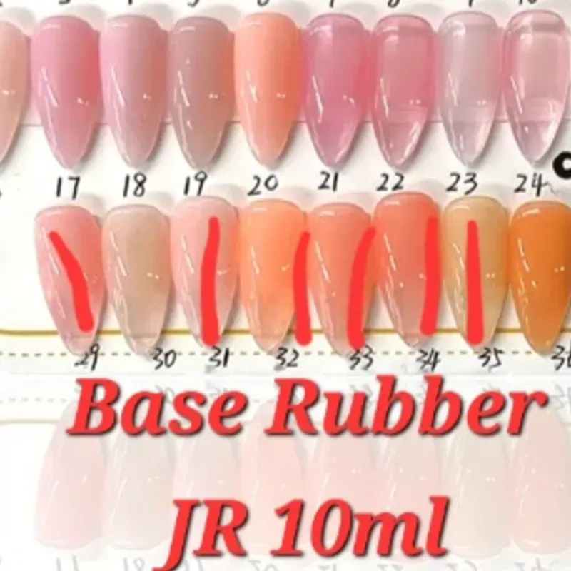 Base Rubber con color 