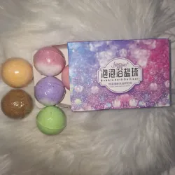 Bolas Efervescente ( la caja de 6 bolas)