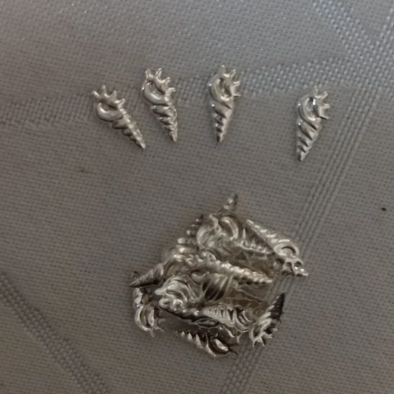 Estoperoles en forma de Caracol 