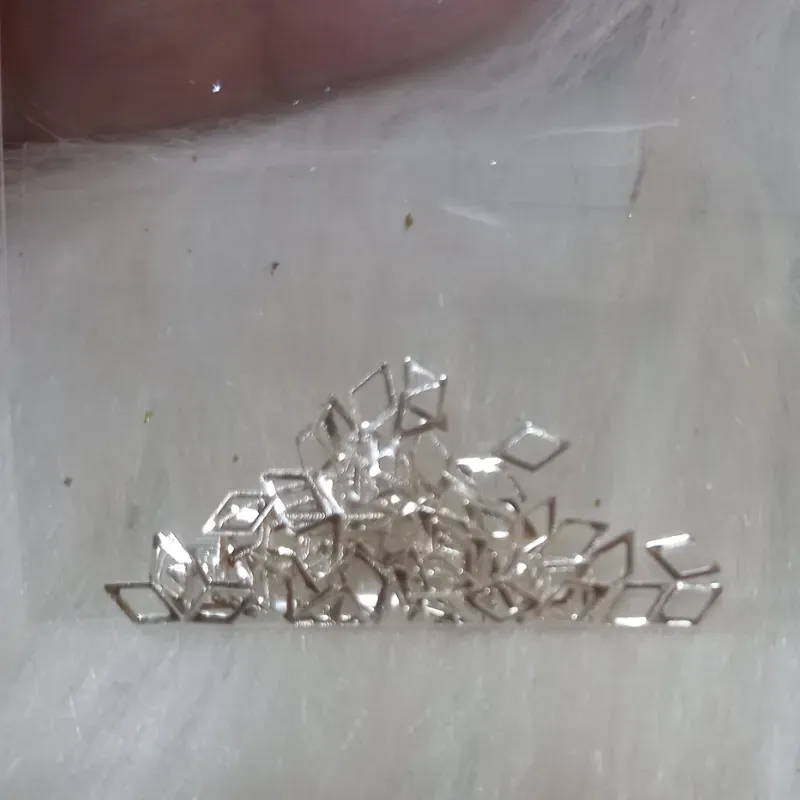 Estoperoles en forma de Rombo