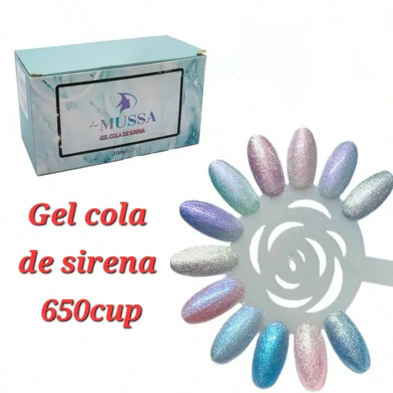 Gel cola de sirena 