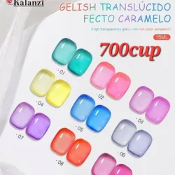 Gel traslúcido efecto Gelatina 