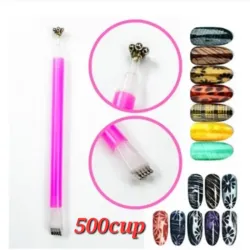 Imanes para ojo de gato tipo flor 