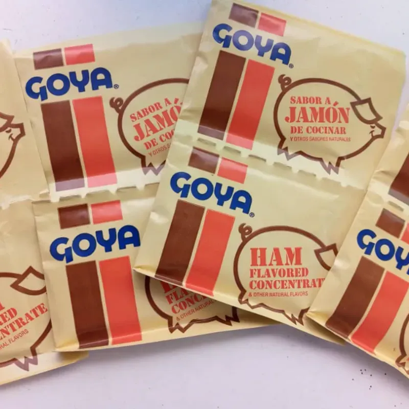 Sazón Goya sabor a JAMON 