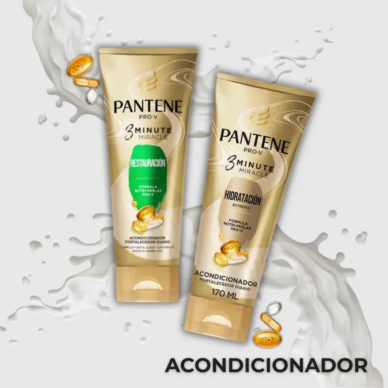 Acondicionador Pantene 3 minutos 170ml