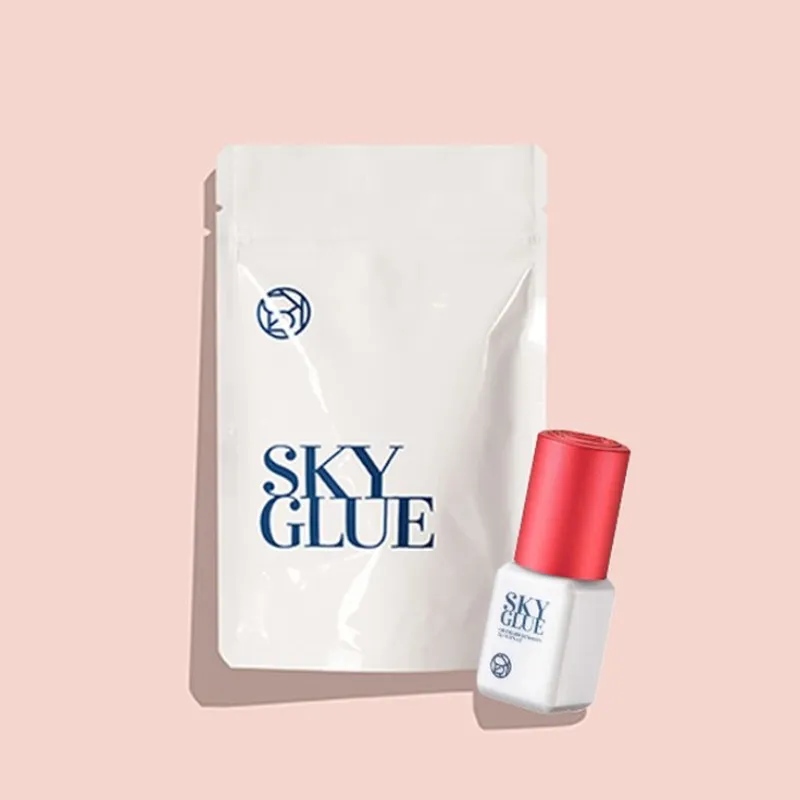 pegamento sky glue tapa roja para pestañas pelo a pelo 