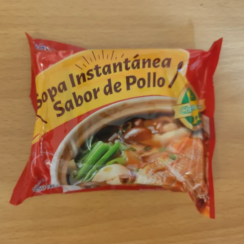Sopa instantánea de pollo (85 gr)