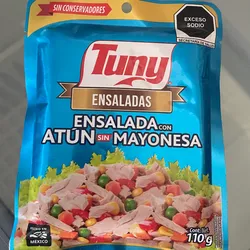 Ensalada con Atún sin Mayonesa