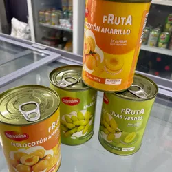 Frutas en Conserva (uvas y melocotones)