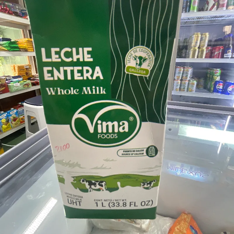 Leche Entera Fluida Vima (1 litro)
