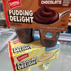 Pudding Delight (sabor vainilla y chocolate)