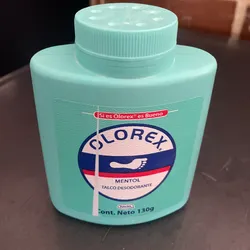 Talco para Pies Olorex (fragancia menta)