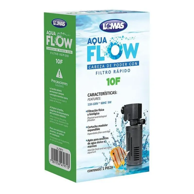 Cabeza de poder filtro rápido Lomas Aqua-Flow 10