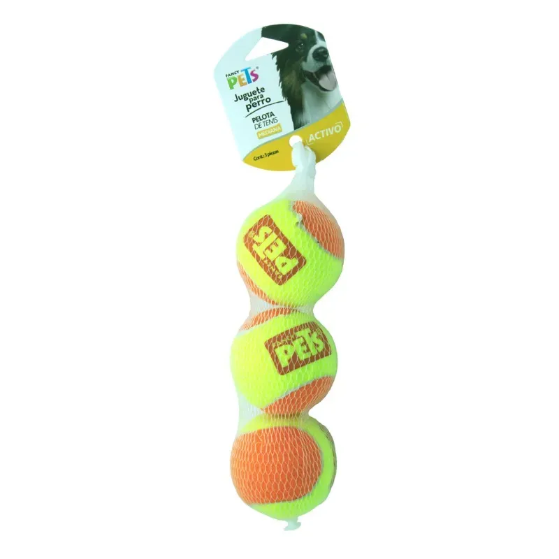 Pelota de tenis bicolor