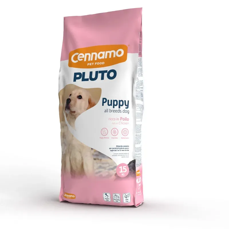 Saco de pienso PREMIUM de 15kg para cachorros