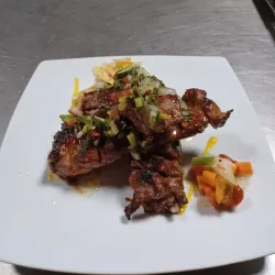 Costillas de Cerdo a la braza 