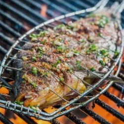 Pescado a la brasa