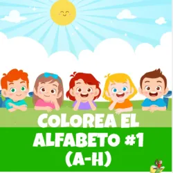 Colorea el alfabeto