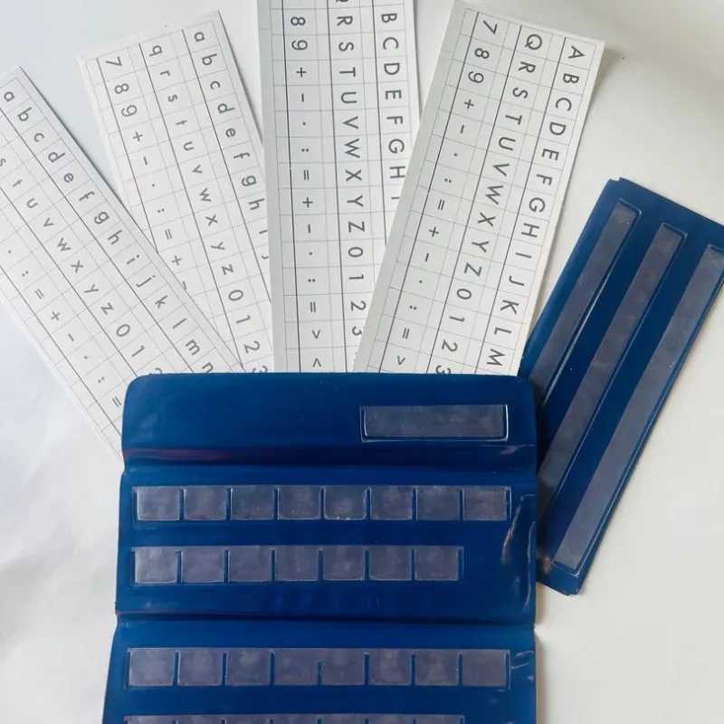 🧩 Componedor Original de Letras Mayúsculas y Minúsculas🅰️
