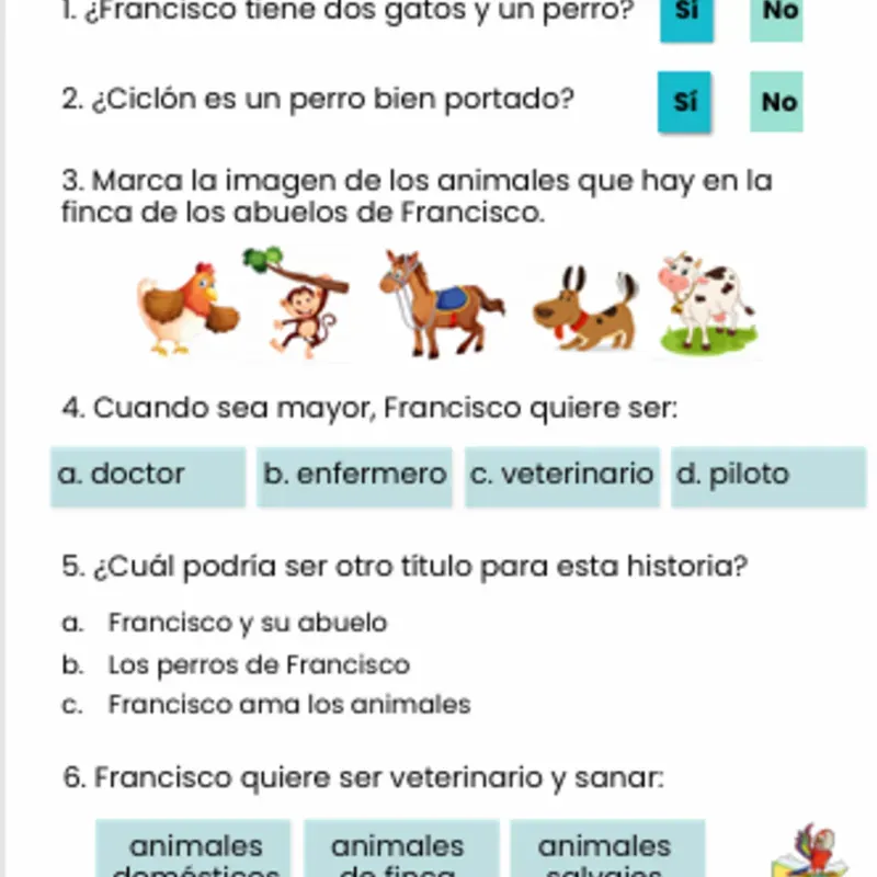 📖Comprensión Lectora 8✨