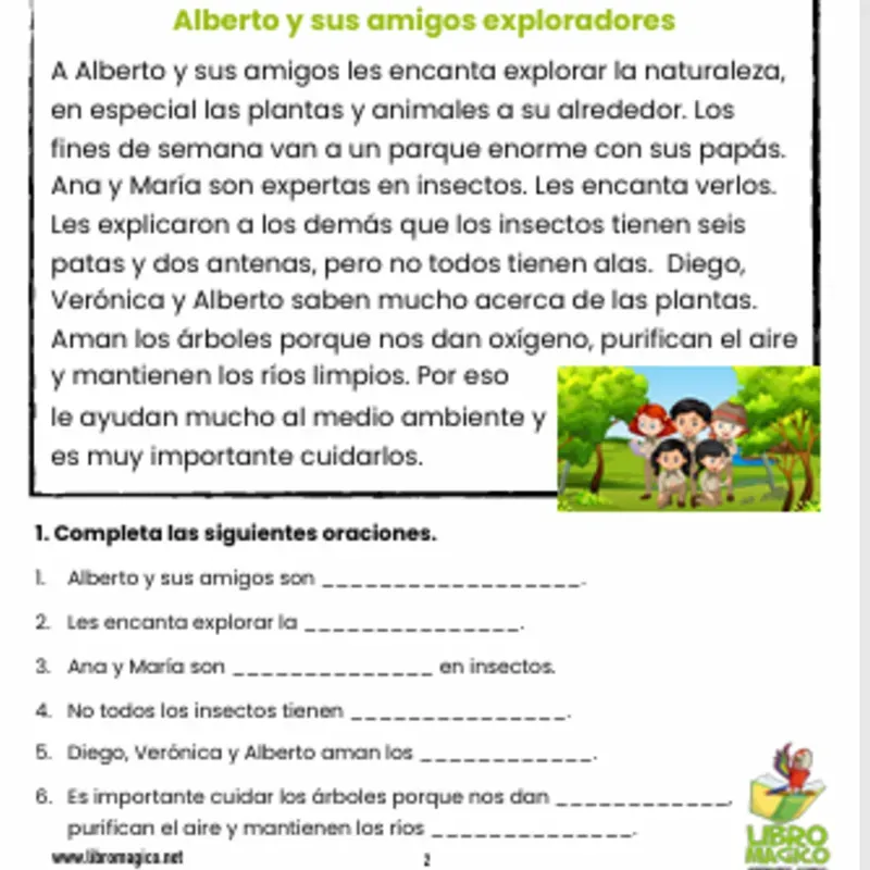 📚Comprensión Lectora 6✨